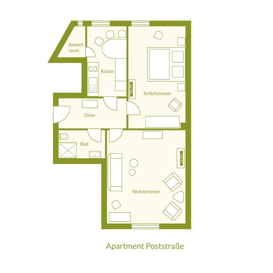 Apartments Am Park ナウムブルク エクステリア 写真